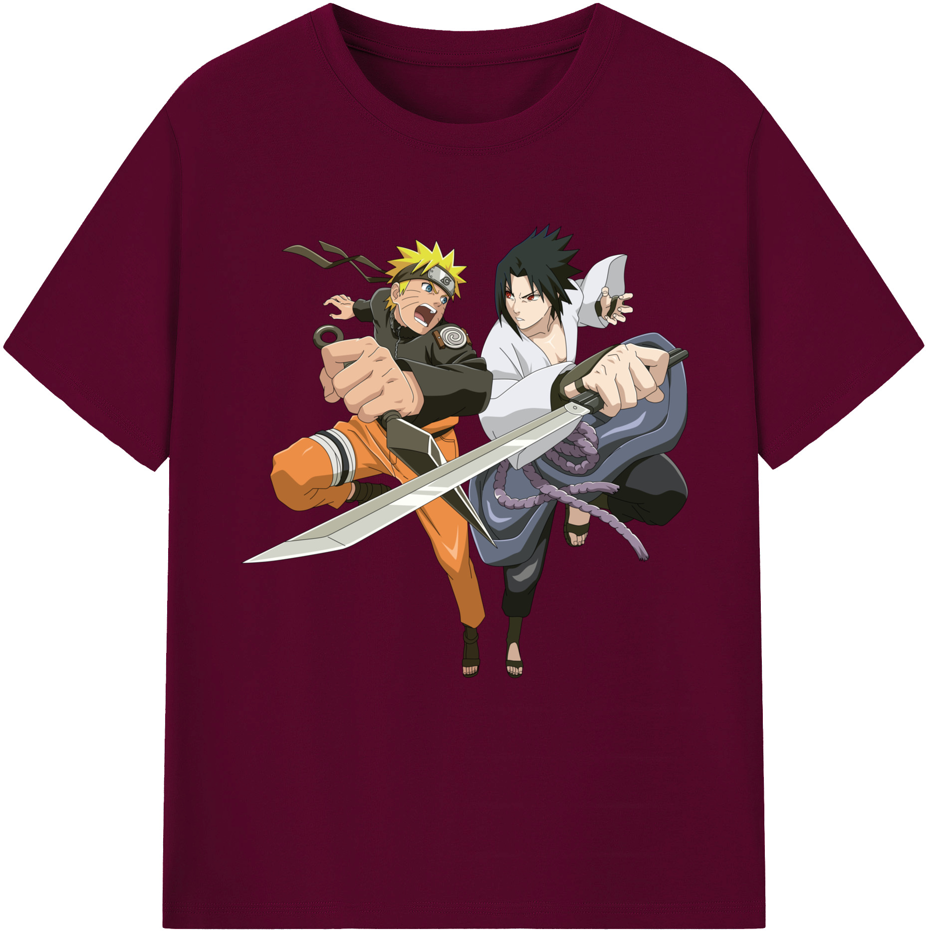 （画像用） NARUTO -ナルト- うずまき ナルト Uzumaki Naruto レディースカジュアルプリントTシャツ（綿100％）